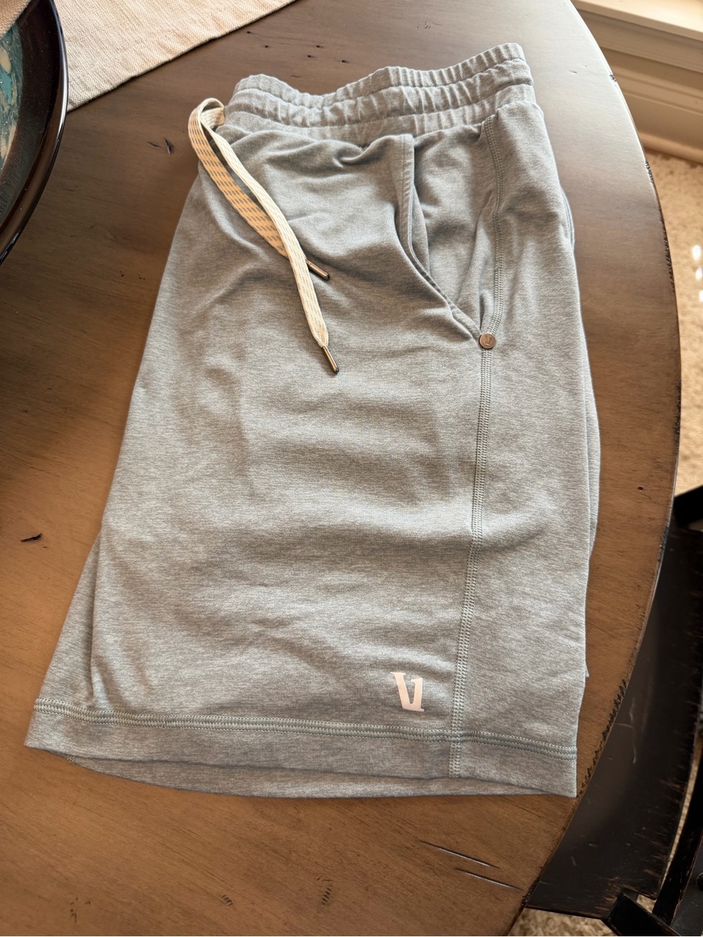 Vuori Men’s Ponto Performance Shorts - 7” Gray Heather